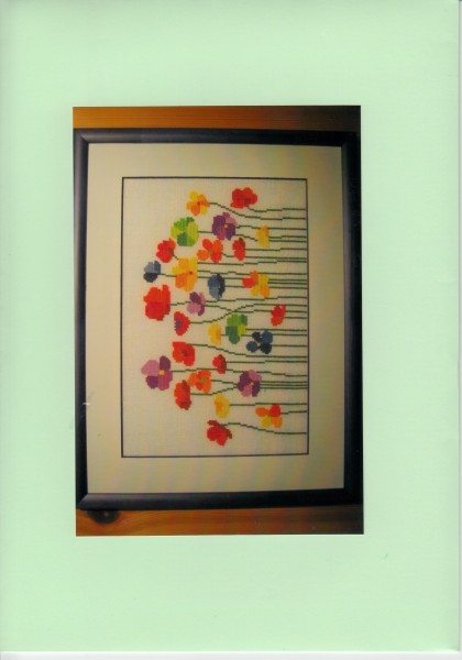 Stickpackung "Mohnblumen" von Nolte - Design