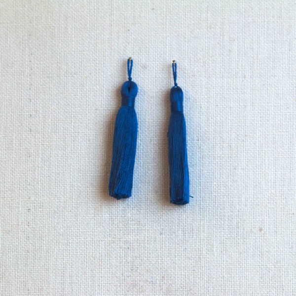 Baumwollquaste, 6 cm, Farbe 51, taubenblau