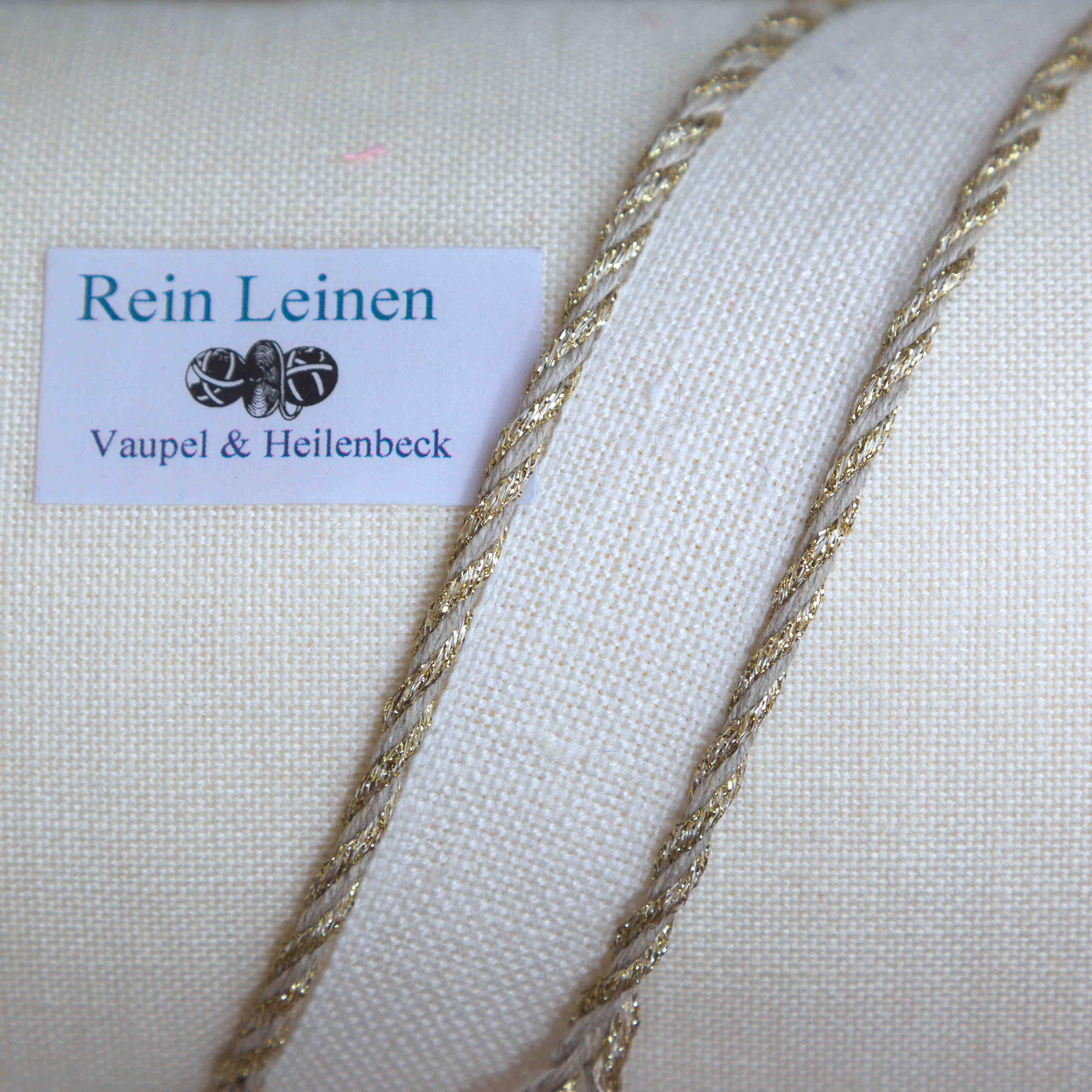 OV Mohair Kordel – Naturfarbene, Waschbare Umhänge-Schnur Mit Edelstahl Rollschnallen