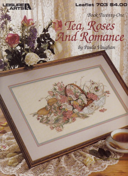 Vorlagenbuch Paula Vaughan "Tea, Roses and Romance"