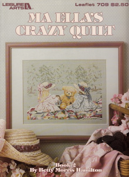 Vorlagenbuch Betty Morris Hamilton "Ma Ella`s crazy Quilt"