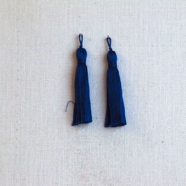 Baumwollquaste, 6 cm, Farbe 19, enzianblau