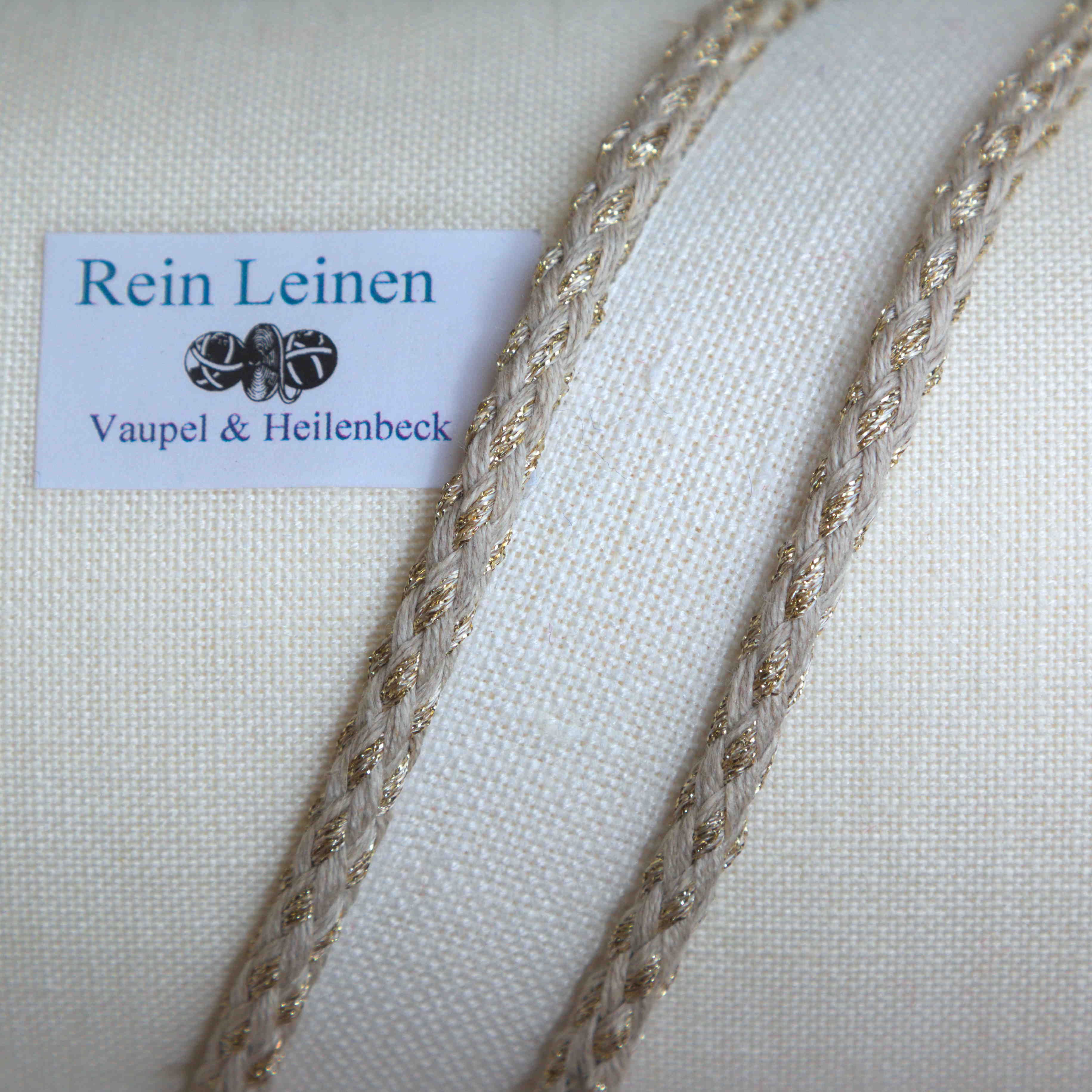 OV Mohair Kordel – Naturfarbene, Waschbare Umhänge-Schnur Mit Edelstahl Rollschnallen